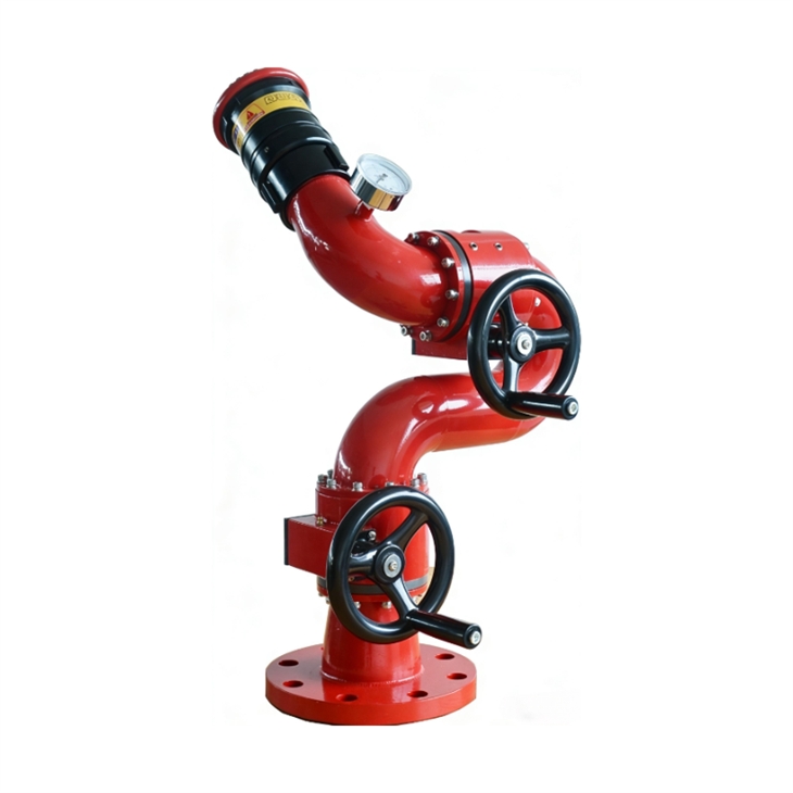 手動消火放水銃