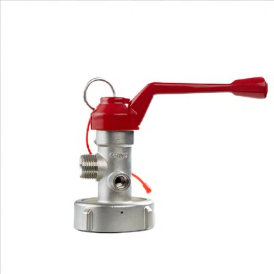 50kg 車輪付き CO2 消火器 Vavle