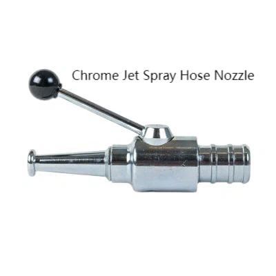クロムジェットスプレーホースノズル